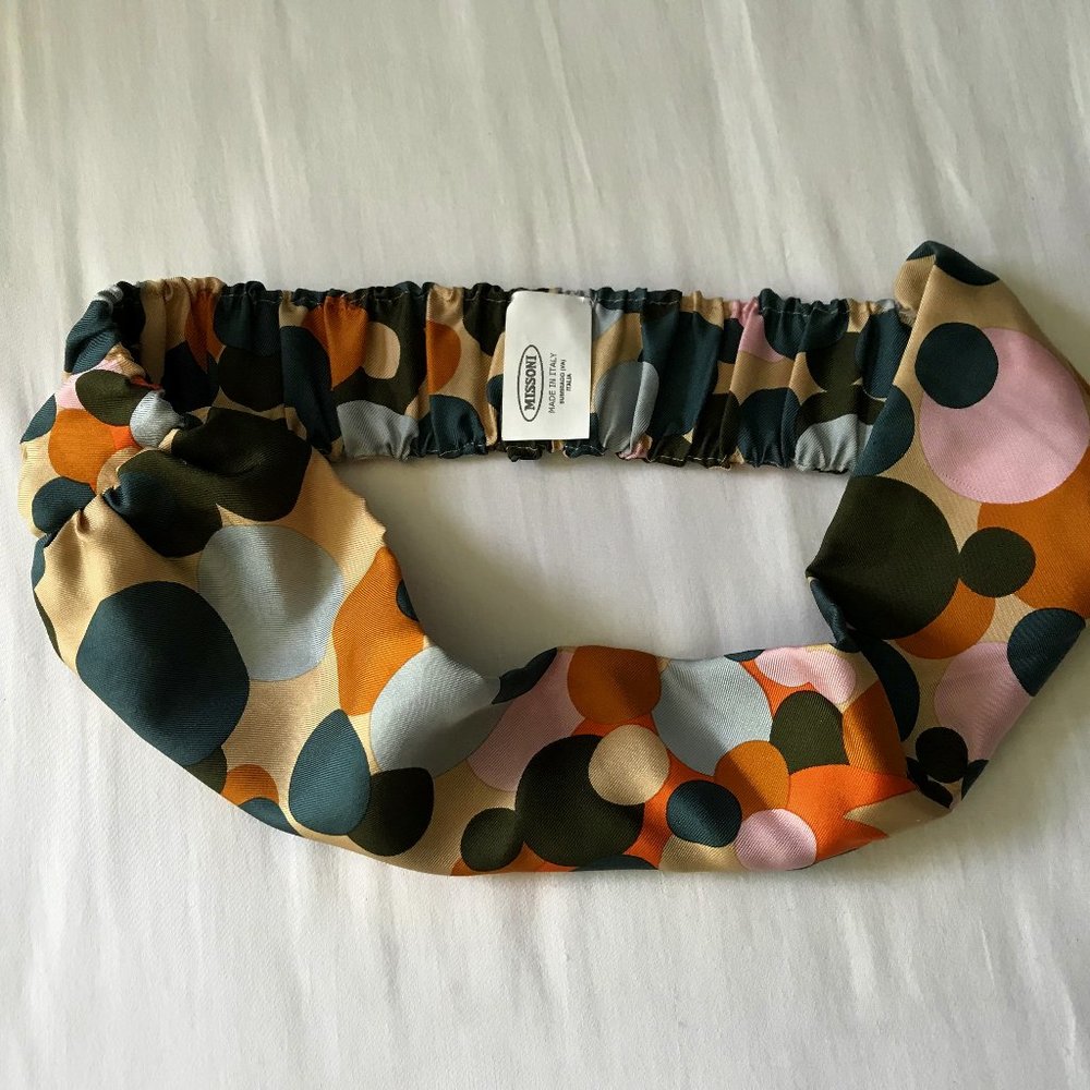 Vintage Missoni Silk Belt, NWT